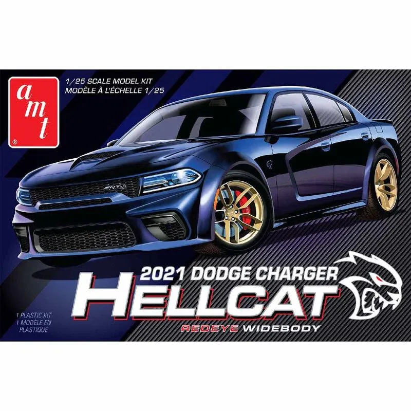 AMT 1/25 Dodge Charger HellCat Redeye Widebody Model Kit (AMT1325)