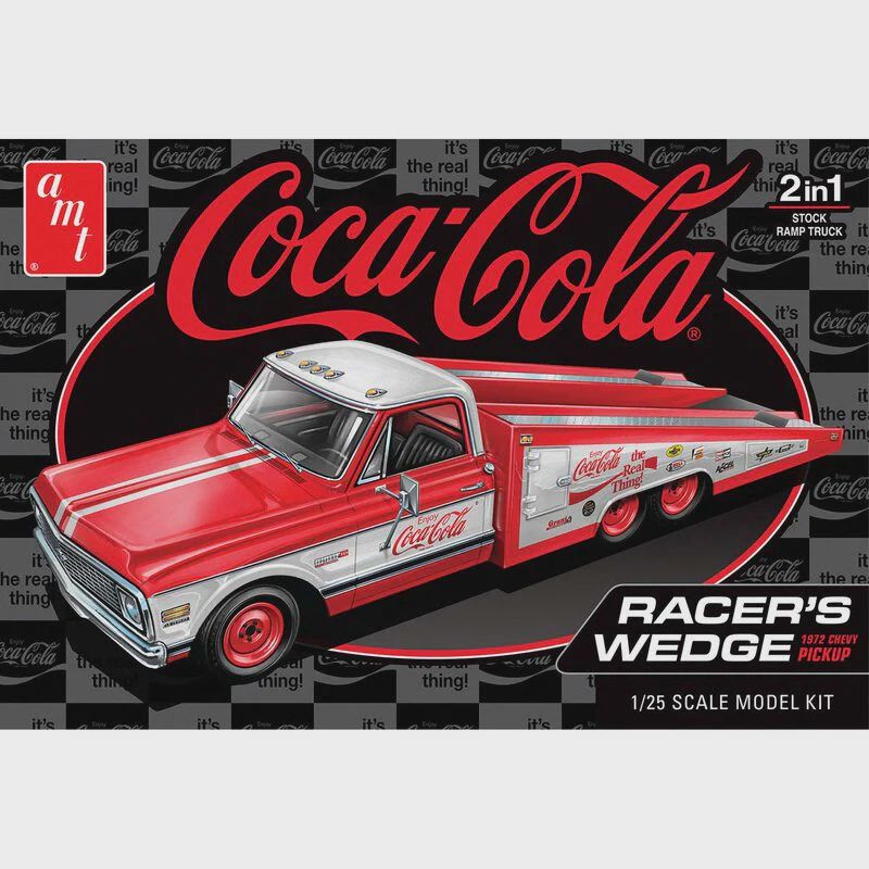 AMT 1/25 972 Chevy Racer's Wedge Pickup Coke Model Kit (AMT1509)