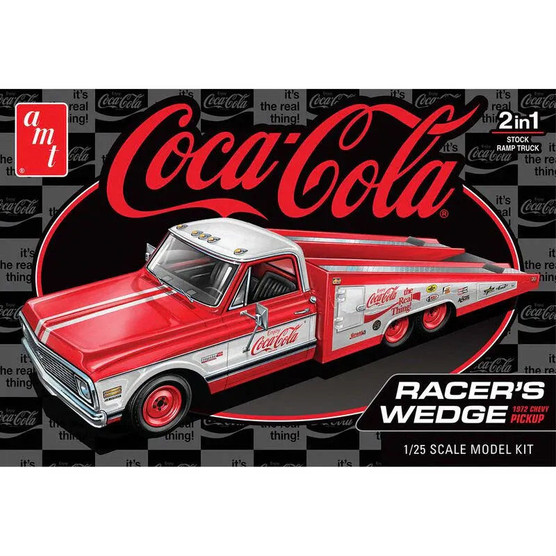 AMT 1/25 972 Chevy Racer's Wedge Pickup Coke Model Kit (AMT1509)