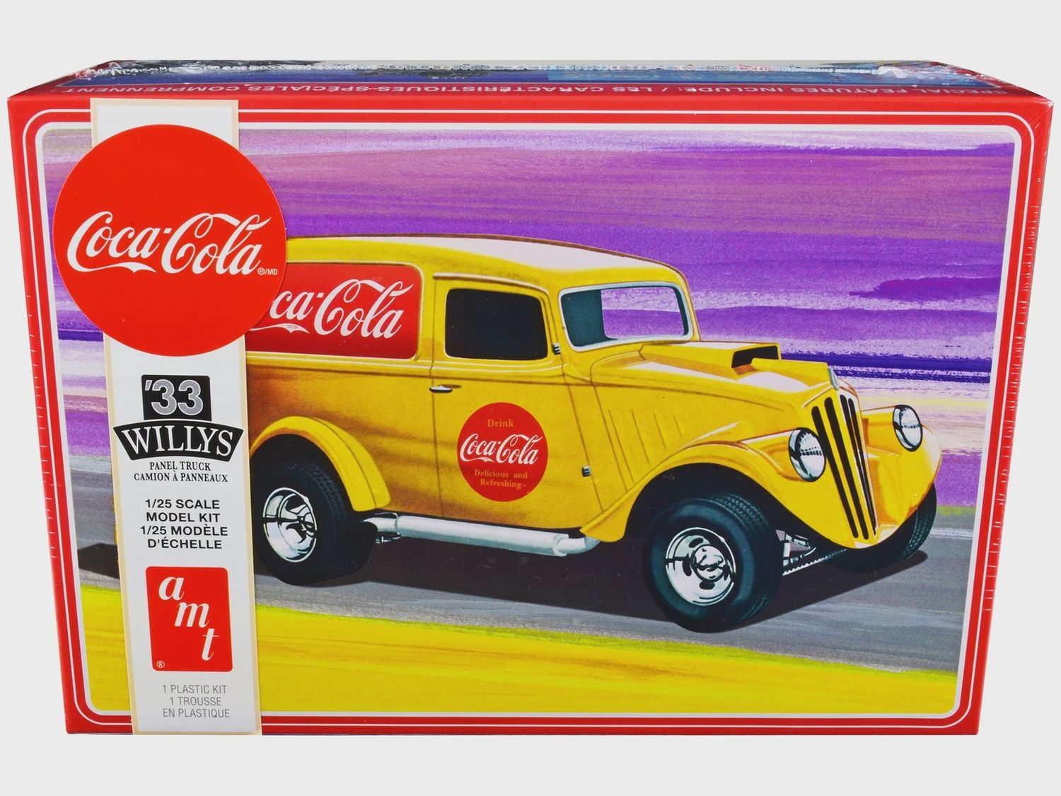 AMT 1933 Willys Panel Truck “Coca-Cola” 1/25 (AMT1406M)