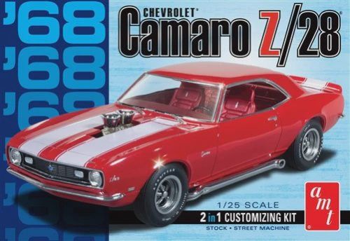 AMT 1968 CAMARO Z/28 1:25 SCALE MODEL KIT (AMT868)