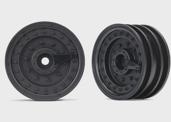 Traxas 1.9" Black Tactical Wheels (2 ) (TRA8268)