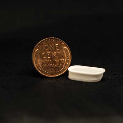 All Scale Miniatures Bath Tubs -- pkg(5) (179-870927)