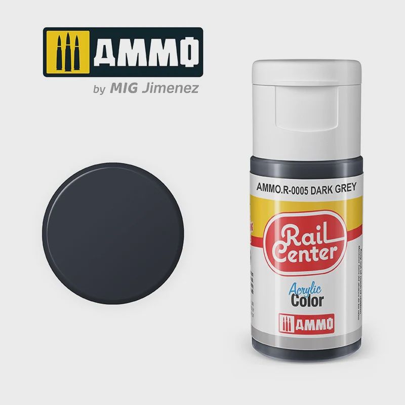 Ammo Dark Grey 15ml (AMMO.R-0005)