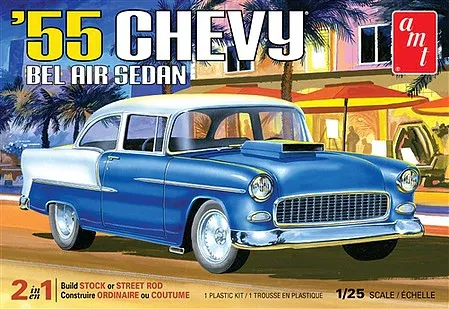 AMT 1/25 1955 Chevy Bel Air Sedan (AMT1119)