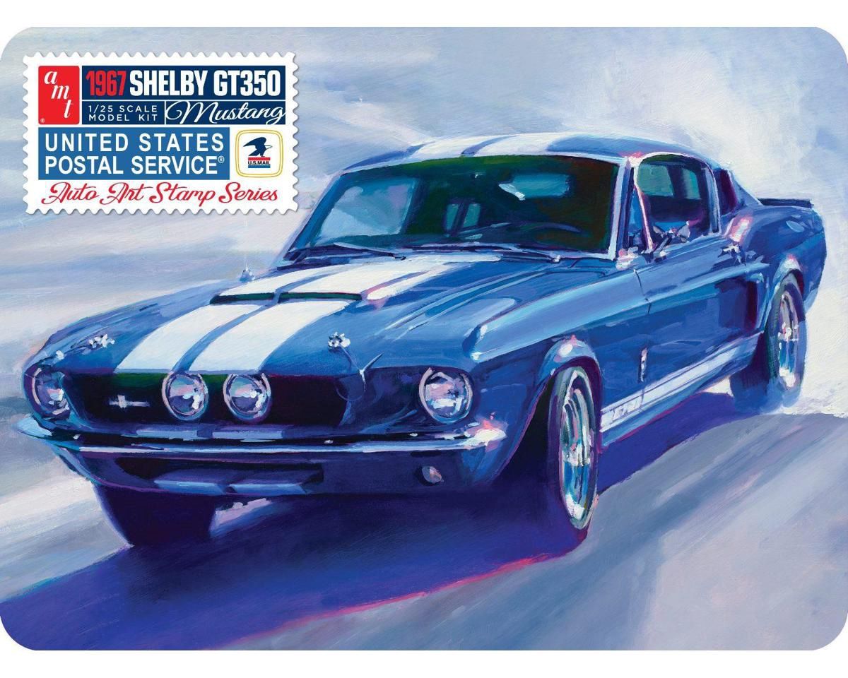 AMT 1/25 1967 Shelby GT350 USPS Stamp Series (AMT1356)