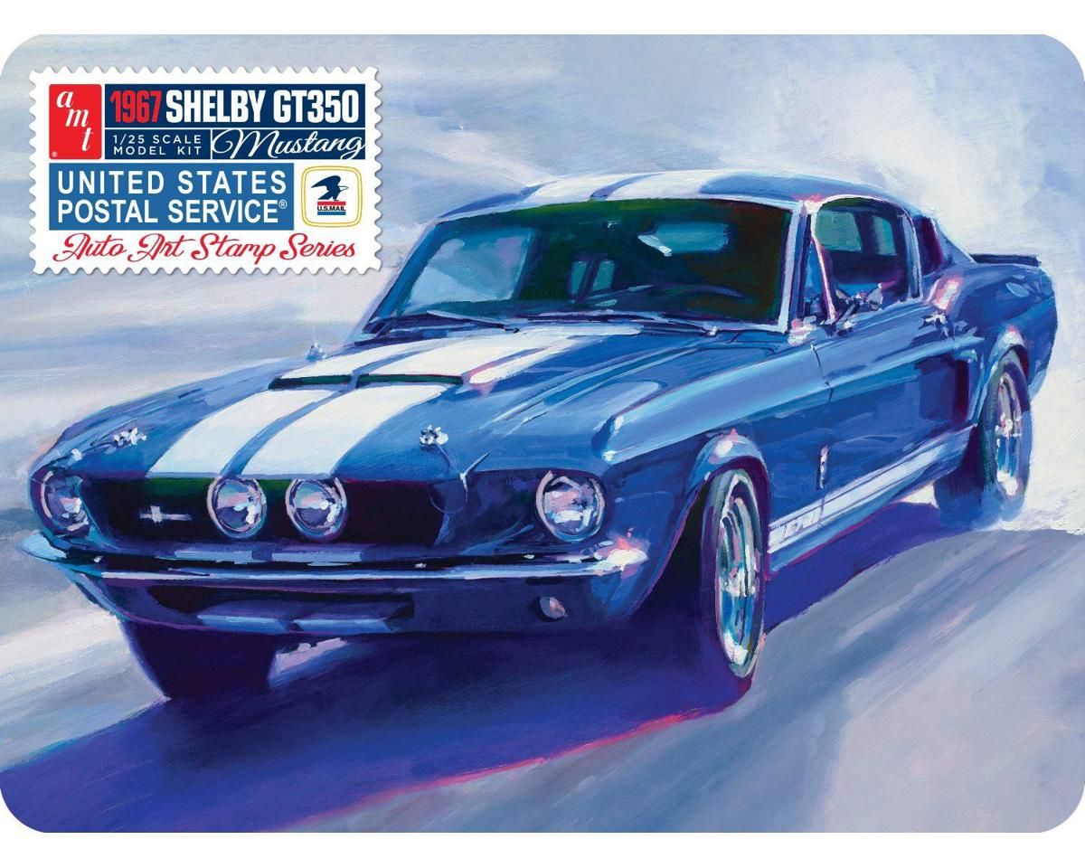 AMT 1/25 1967 Shelby GT350 USPS Stamp Series (AMT1356)