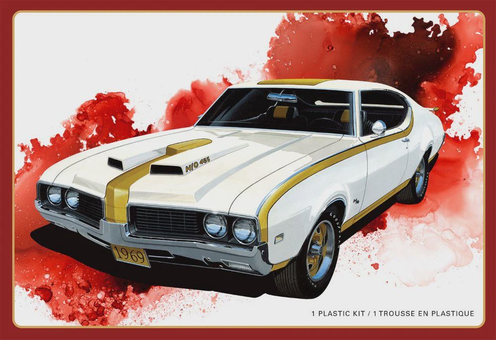 AMT 1/25 1969 Hurst Oldsmobile 442 (AMT1532)