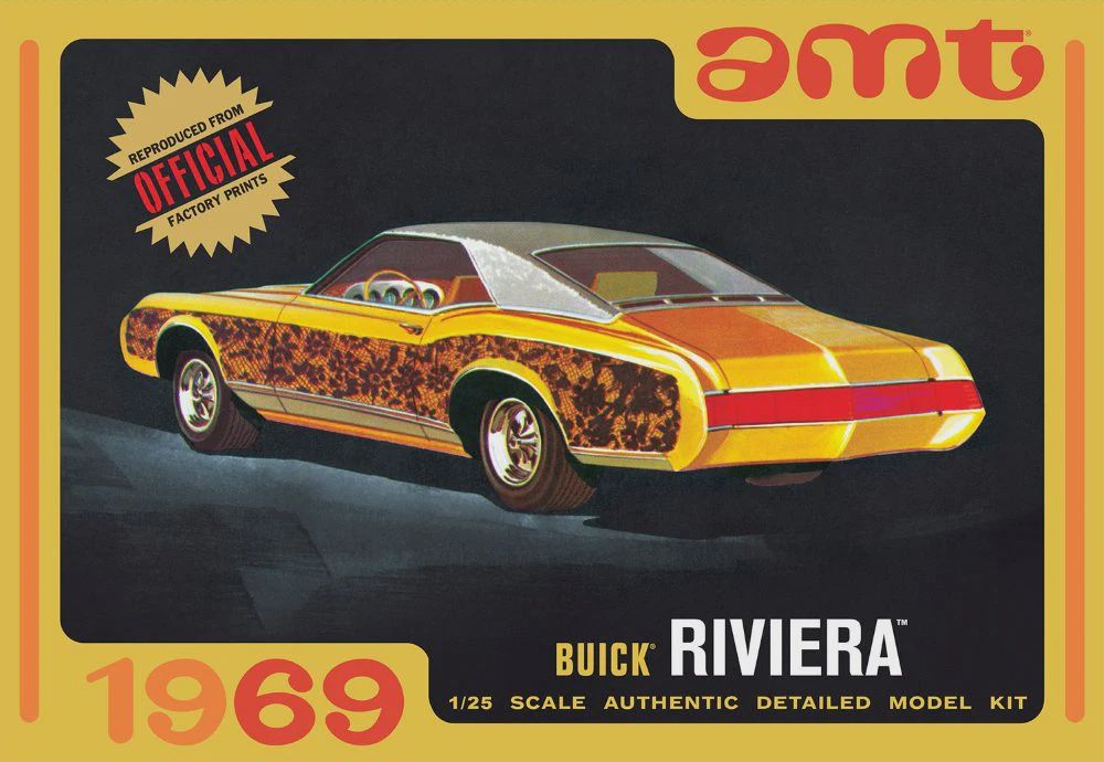 AMT 1/25 1969 Buick Riviera (AMT1486)