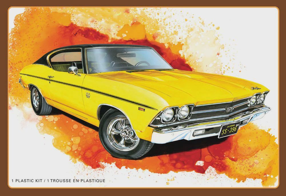 AMT 1/25 1969 Chevy Chevelle SS 396 Hardtop (AMT1519)