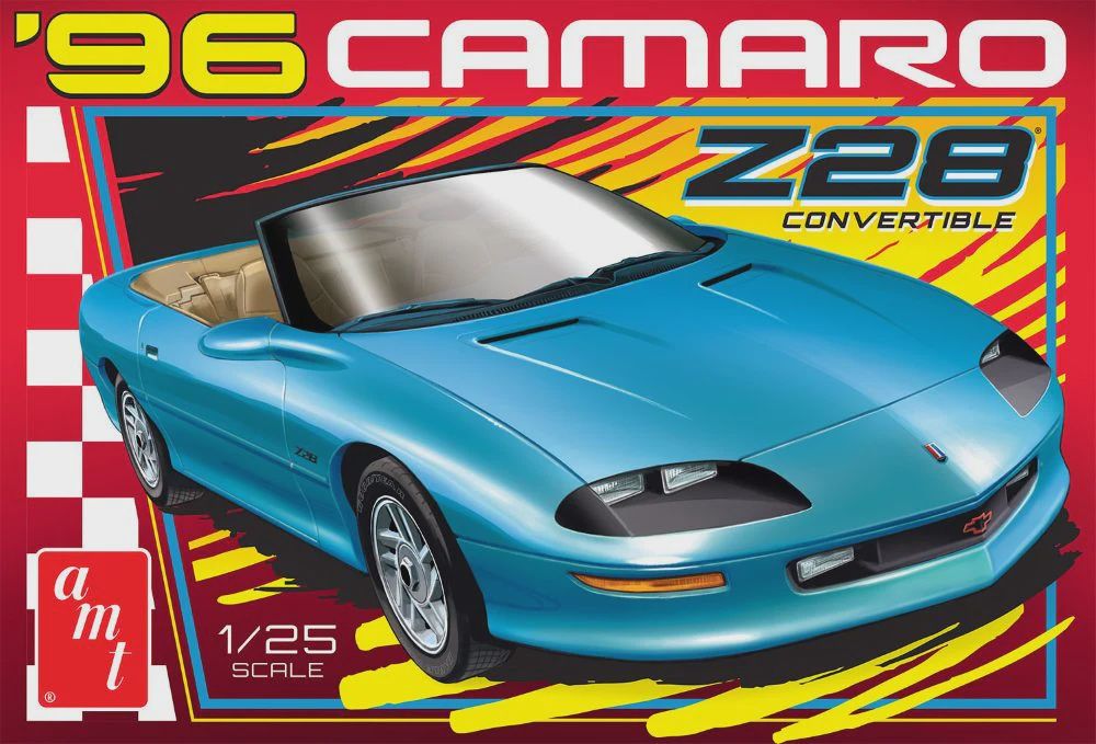 AMT 1/25 1996 Chevy Camaro Z28 Convertible