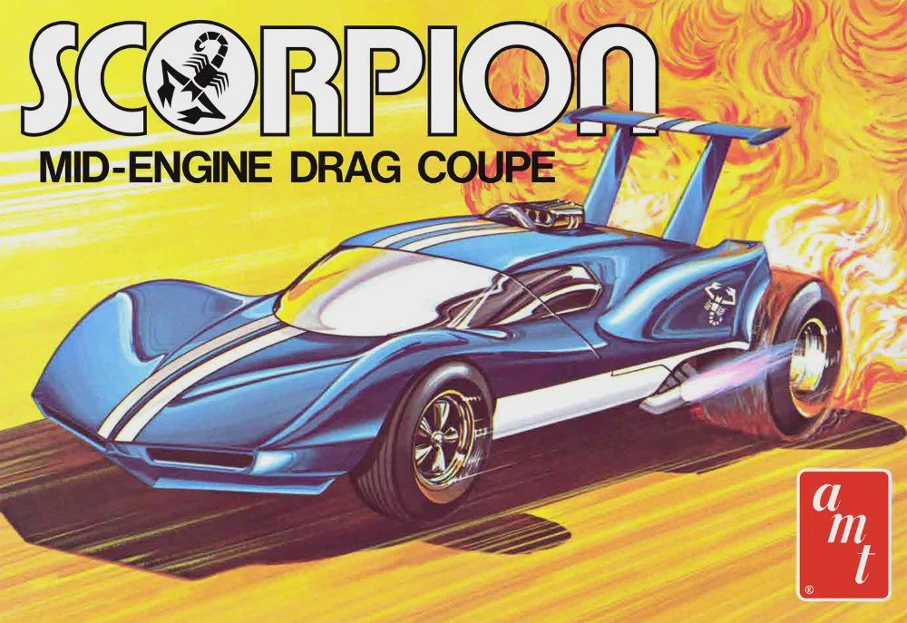 AMT 1/25 Scorpion Mid-Engine Drag Coupe (AMT1501)