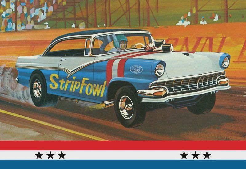AMT 1956 Ford Victoria – 1/25 (AMT1308)