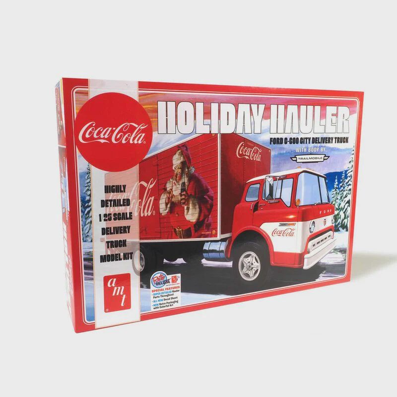 AMT Ford C-600 City Holiday Delivery Truck Coca-Cola (AMT1459)