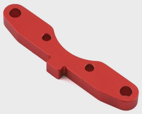 Arrma 8S BLX Aluminum Rear/Front Suspension Mount (Red) (ARA330588)