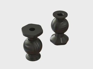 Arrma Pivot Ball, M4x11x19.5mm (2) (ARA330629)