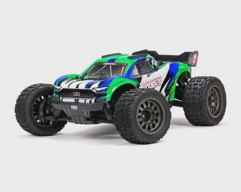Arrma Vorteks 4X4 3S BLX 1/10 RTR Brushless Stadium Truck (Green) w/2.4GHz Radio (ARA4305V3T3)