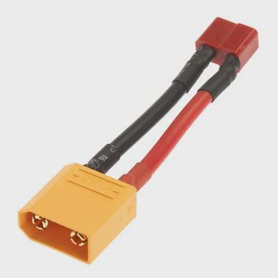 Arrma XT90 to T-Plug Charging Adapter Lead (AR390195)
