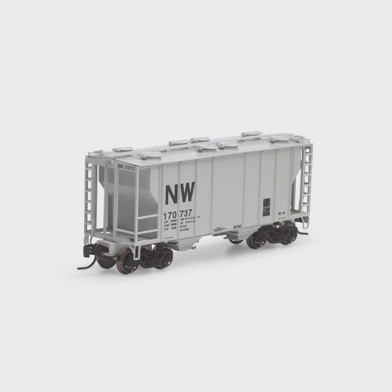Athean N PS-2 2600 Covered Hopper, N&amp;W #170737 (ATH17055)