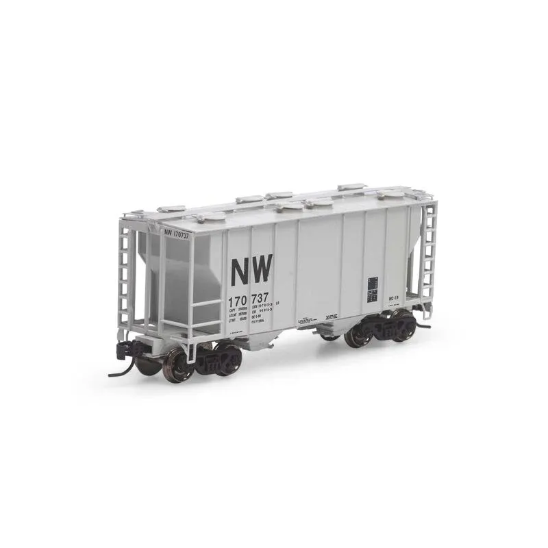 Athean N PS-2 2600 Covered Hopper, N&amp;W #170737 (ATH17055)