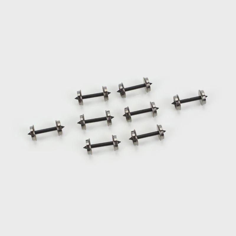 Athearn 33" Metal Wheelset, Short Axle, 8 per Pack - HO Scale (ATH90506)
