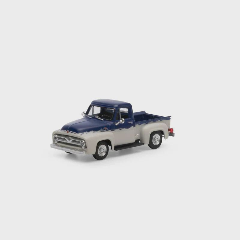 Athearn 1955 Ford F-100 Pickup, Blue/White (ATH26466)