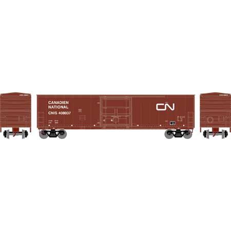 Athearn HO RTR 50' Superior Plug Door Box, CN #408037 (ATH71037)