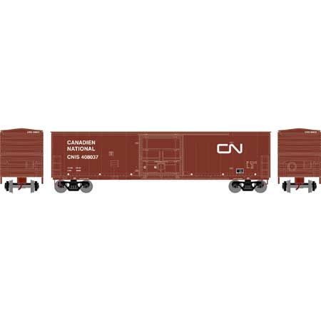 Athearn HO RTR 50' Superior Plug Door Box, CN #408037 (ATH71037)