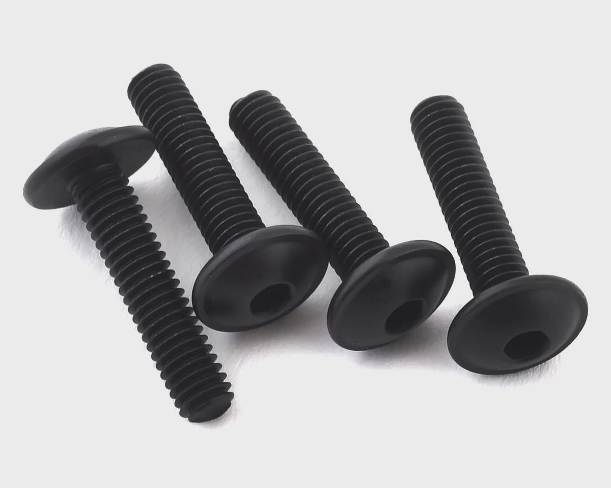 Arrma 4x18mm Flanged Button Head Screw (4) (ARA727412)