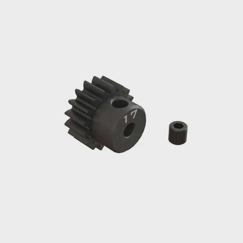 Arrma CNC Steel Mod 0.8 Pinion Gear (1/8" Bore) (17T) (ARA311079)
