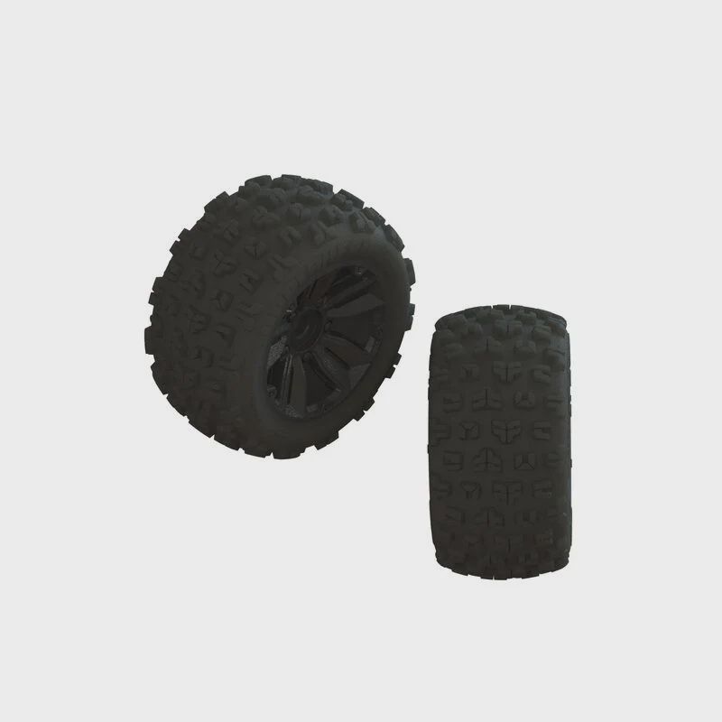 Arrma dBoots Copperhead2 LP Tire Set Glued (1pr) (ARA550090)