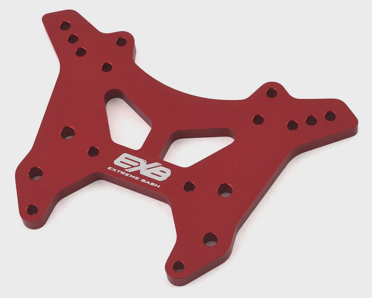 Arrma Kraton EXB Aluminum Front Shock Tower (Red) (ARA320577)