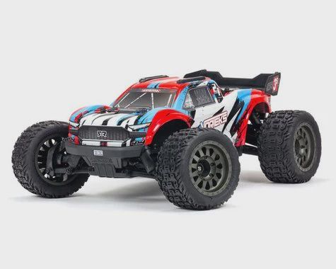 Arrma Vorteks 4X4 3S BLX 1/10 RTR Brushless Stadium Truck (Red) w/2.4GHz Radio (ARA4305V3T1)