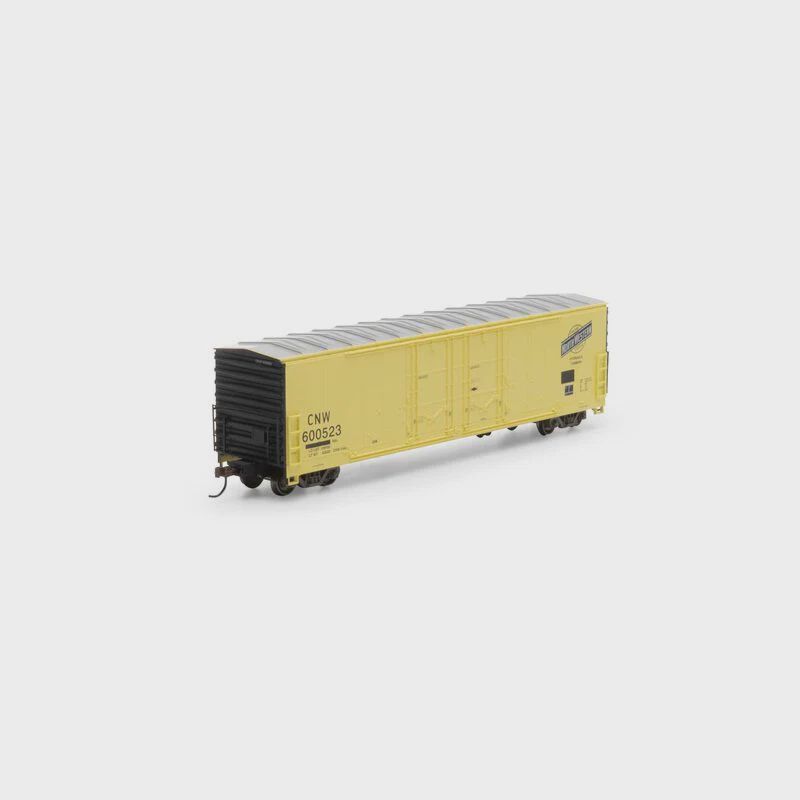 Athearn HO RTR 50' Evans DD Plug Box, C&amp;NW #600523 (ATH67945)