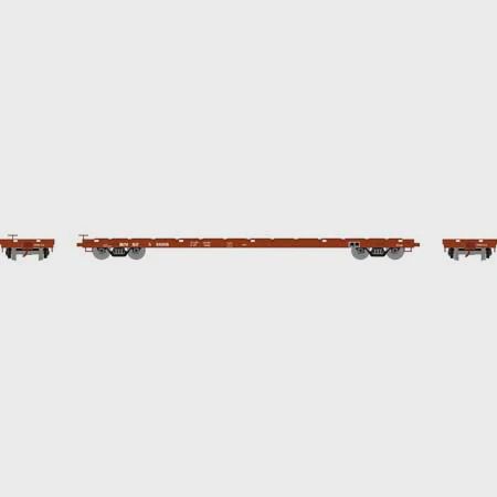 Athearn HO RTR 60' Flat Car, BNSF #584908 (ATH97081)