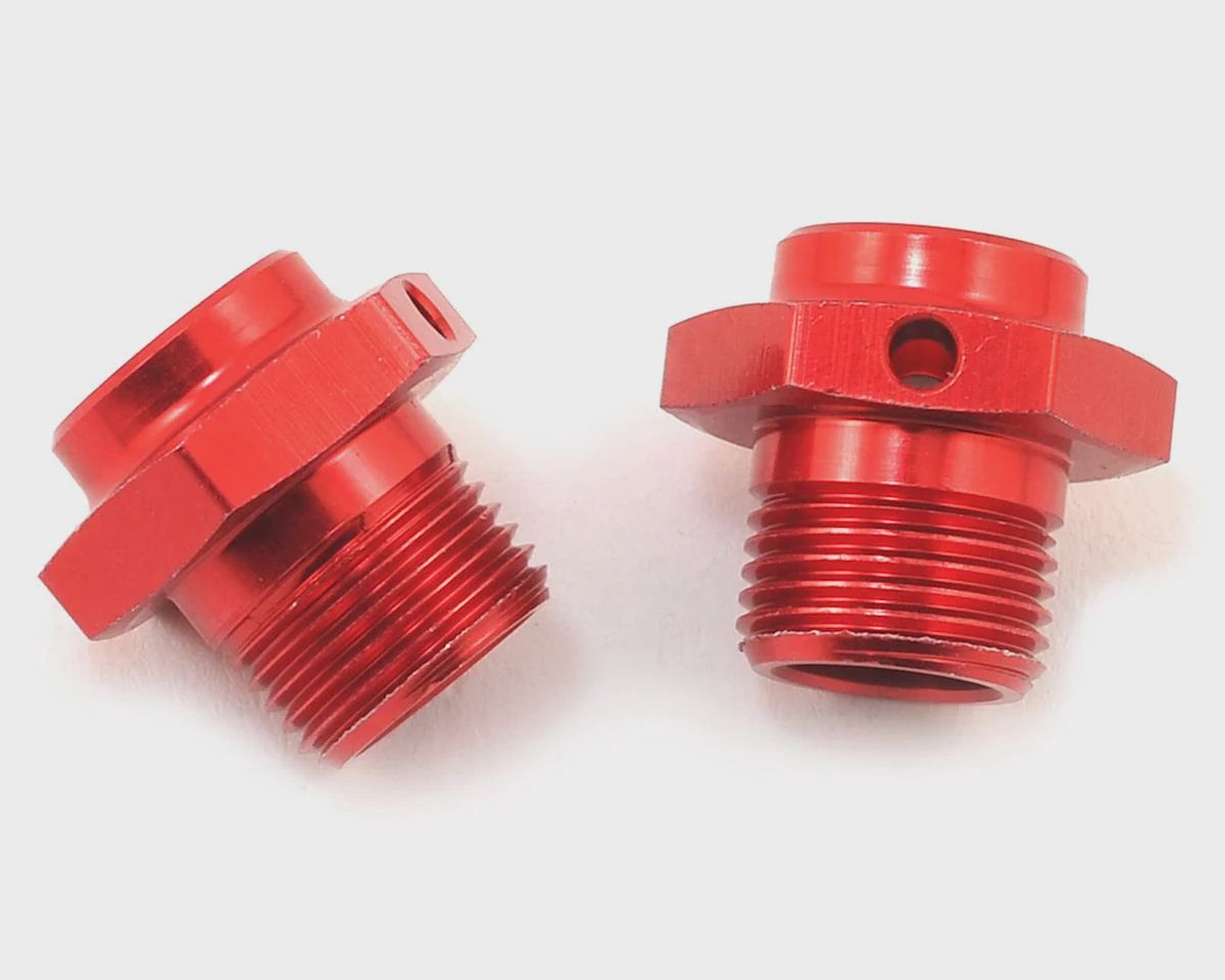 Arrma 17.6mm Aluminum Wheel Hex (Red) (2) (AR310484)