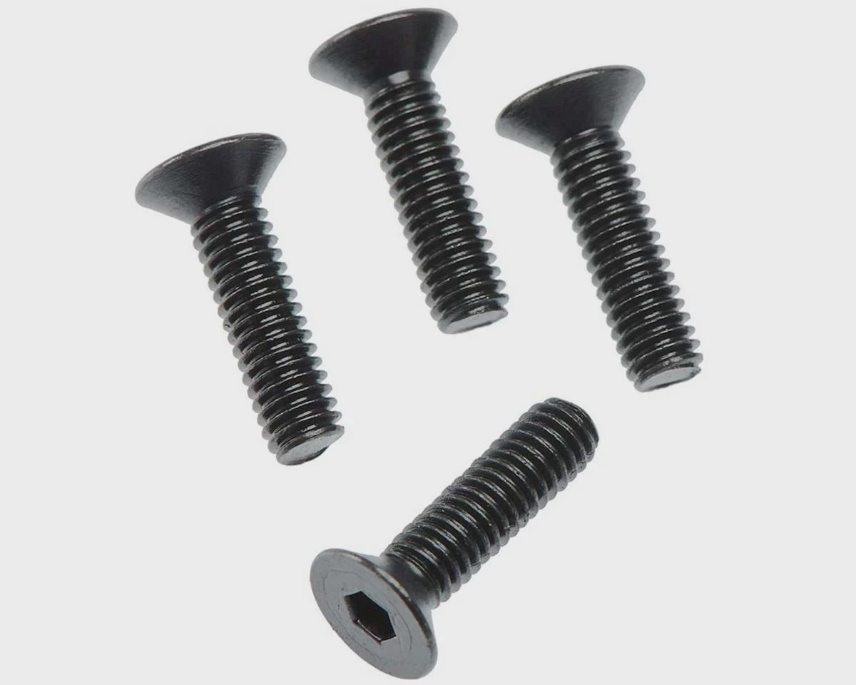 Arrma 4x15mm Flat Head Hex Machine Screw (4) (AR722415)