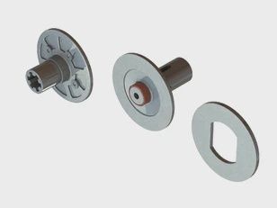 Arrma SLIPPER PLATE &amp; HUB SET (ARA310946)