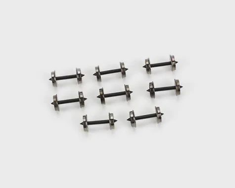 Athearn HO 36" Metal Wheelset, Short Axle (8PK) (ATH90502)