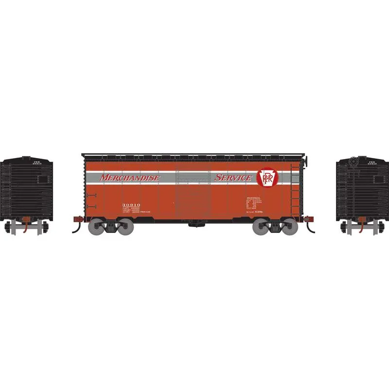 Athearn HO 40' Youngstown Door Box, PRR #30910 (ATH75343)