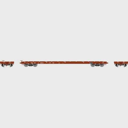 Athearn HO RTR 60' Flat Car, BNSF #848916 (ATH97082)