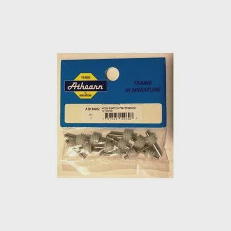 Athearn HO Worm Gear w/Shaft, High Performance (12) [ATH40062]