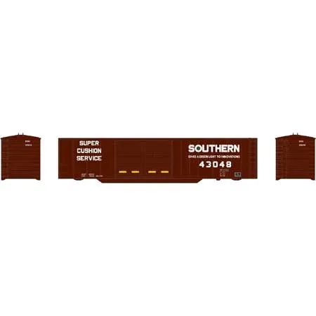 Athearn N 50' Double Sliding Door Box, SOU #43048 (ATH2791)