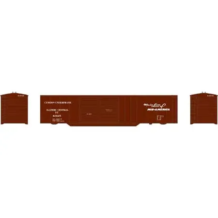 Athearn N 50' Double Sliding Door Box, IC #43125 (ATH2786)