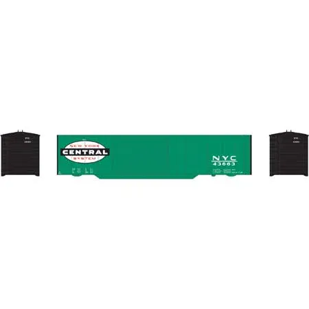Athearn N 50' Double Sliding Door Box, NYC #43663 (ATH2783)