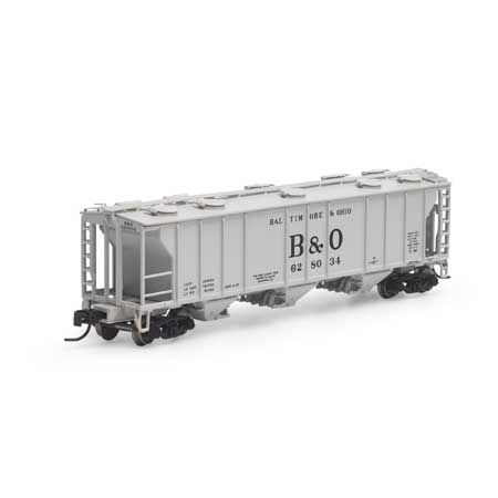 AThearn N PS-2 2893 3-Bay Covered Hopper, B&amp;O #628034 (ATH28331)