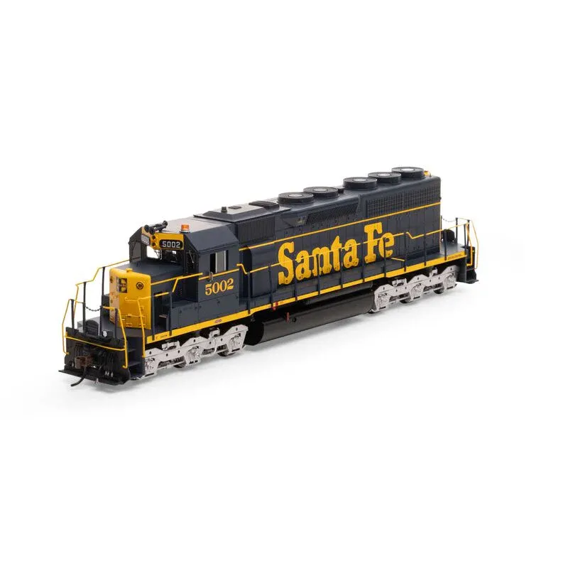AthearnHO SD40 Locomotive with DCC &amp; Sound, Santa Fe #5002 (ATH87324)