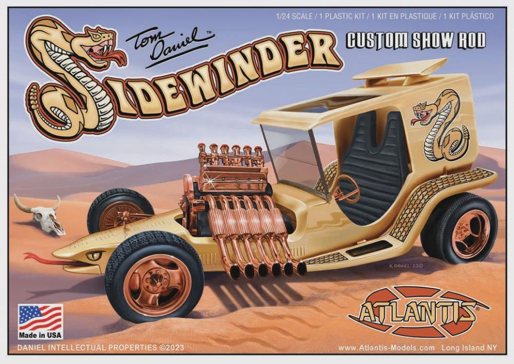 Atlantis 1/24 Tom Daniel Sidewinder Custom Show Rod (formerly Monogram) (AAN2210)