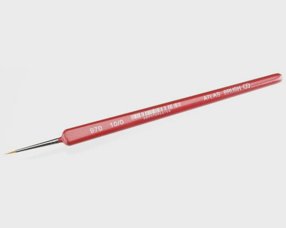 Atlas Brush Golden Taklon-Triangle Handle 10/0 (ABS970-10/0)