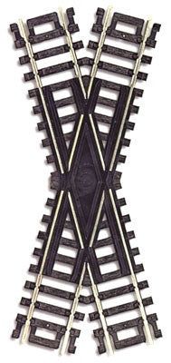 Atlas Code 100 30 Degree Cross Nickel Silver Snap HO (ATL839)
